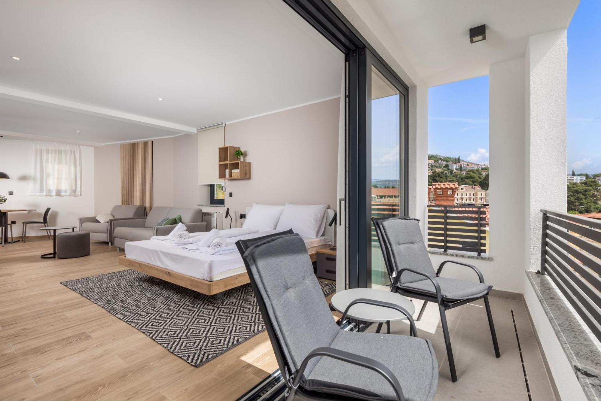 Belinda Apartments With Balcony & Private Parking Οπατία Εξωτερικό φωτογραφία