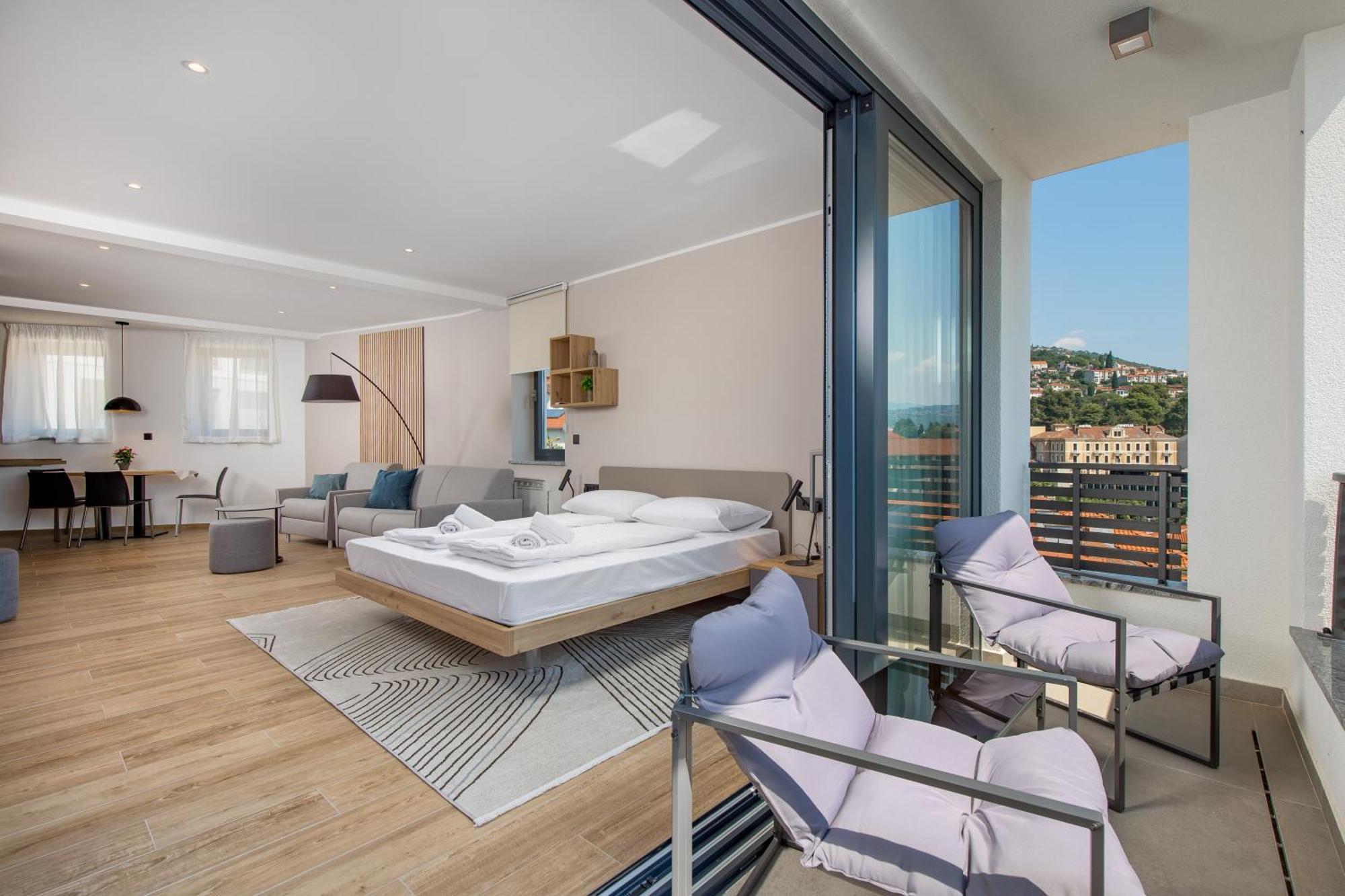Belinda Apartments With Balcony & Private Parking Οπατία Εξωτερικό φωτογραφία